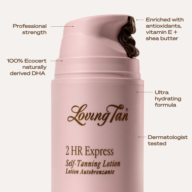 Loving Tan 2 HR Express Tanning Lotion - Dark 100ml