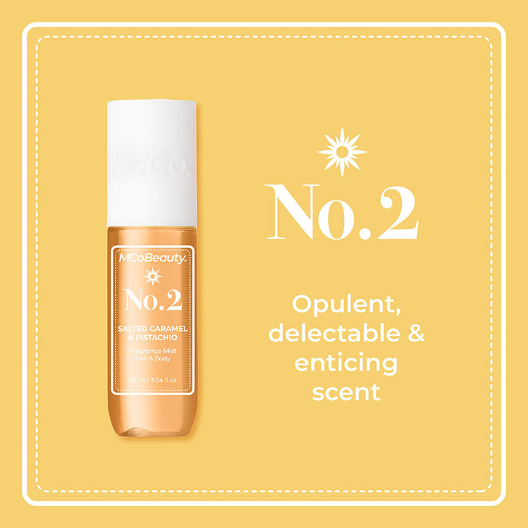 MCoBeauty Fragrance Mist - No.2 Salted Caramel & Pistachio 90ml