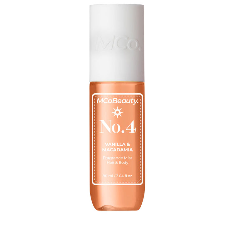 MCoBeauty Fragrance Mist - No.4 Vanilla & Macadamia 90ml