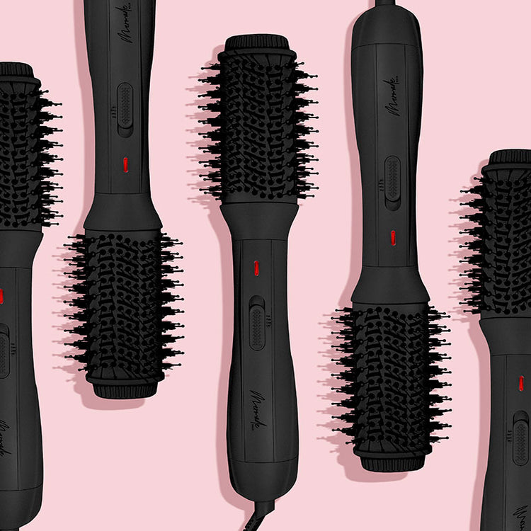 Mermade Hair Blow Dry Brush - Black