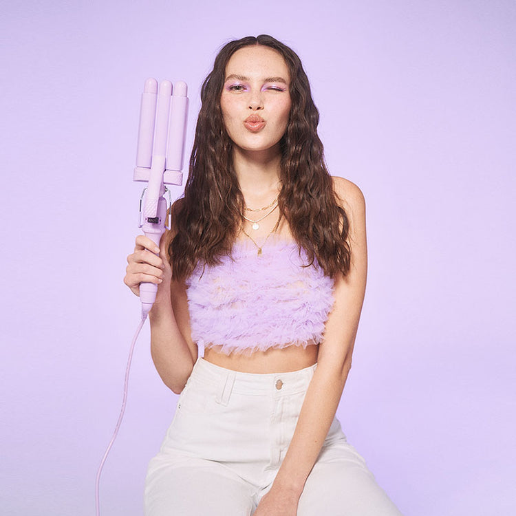 Mermade Hair Cutie Waver 22mm - Lilac