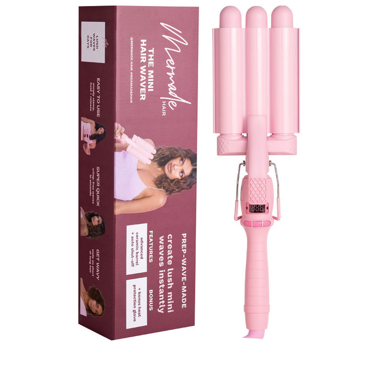 Mermade Hair Mini Waver 25mm - Pink