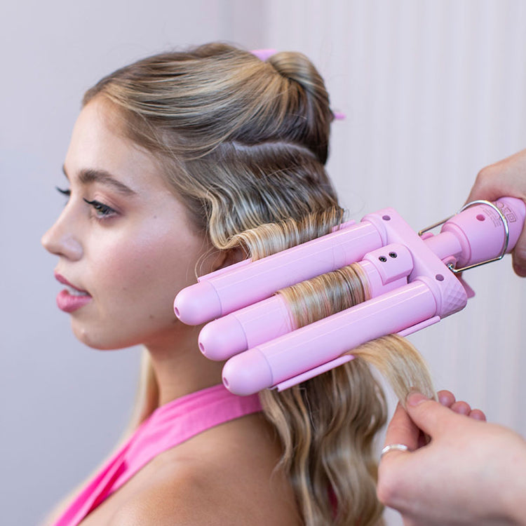 Mermade Hair Mini Waver 25mm - Pink
