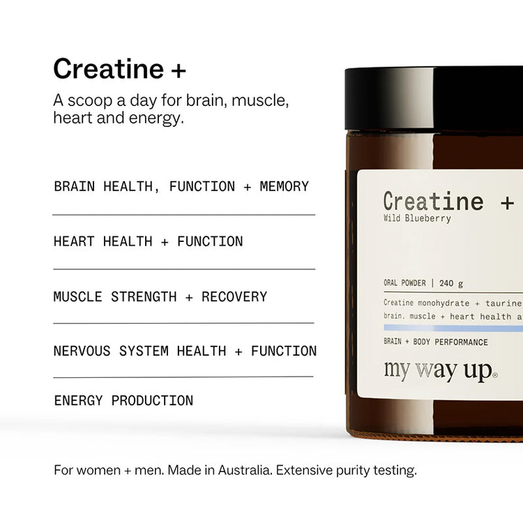 My Way Up Creatine + Blueberry 240g