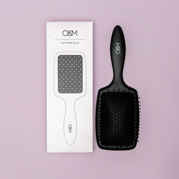 O&M The Paddle Brush - Black