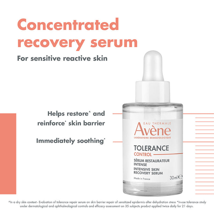 Avene Tolerance Control Intensive Skin Recovery Serum 30ml - Pro-Vitamin B5 Serum