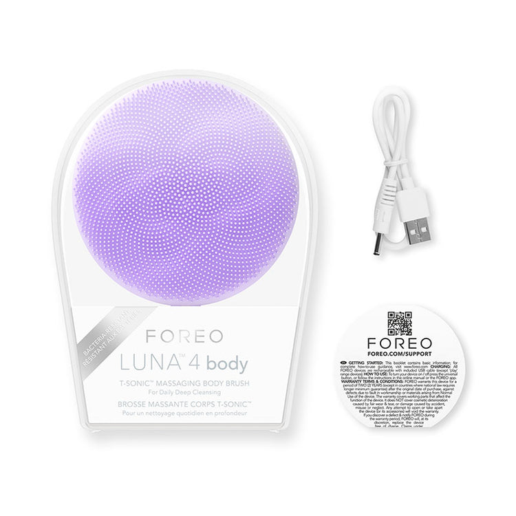 FOREO LUNA 4 Body Cleansing Routine - Lavender