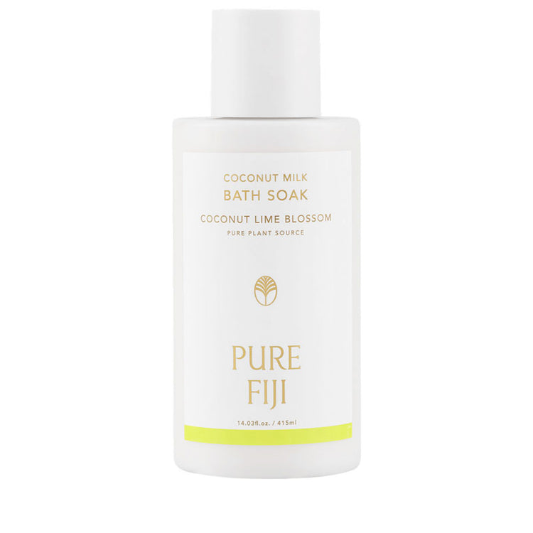 Pure Fiji Coconut Milk Bath Soak - Coconut Lime Blossom 415ml