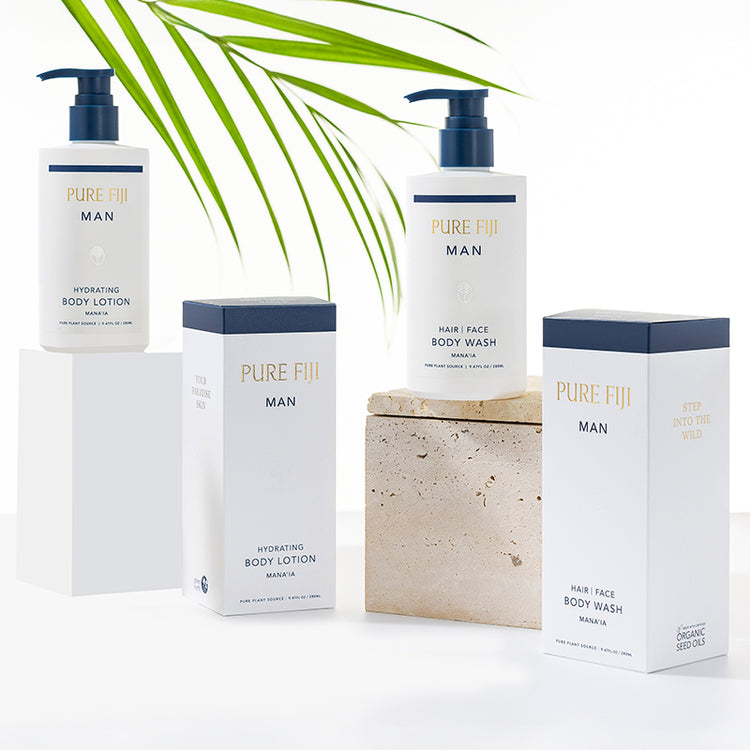Pure Fiji MAN Handmade Coconut Creme Soap - Mana'ia 110g
