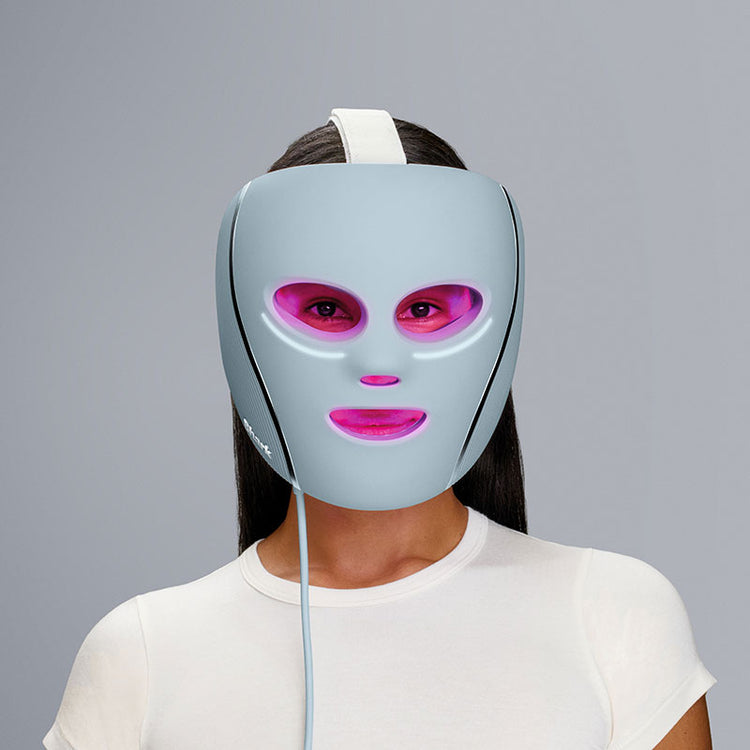 Shark CryoGlow™ Cooling + LED Face Mask - Blue Frost