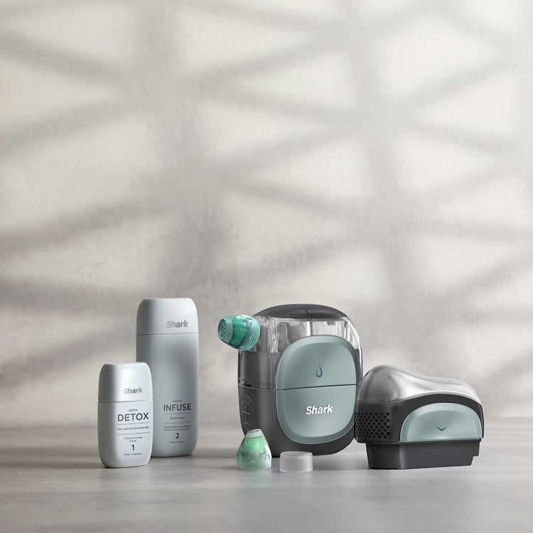 Shark FacialPro Glow At Home Hydro-Powered Facial System - Black & Warm Sage