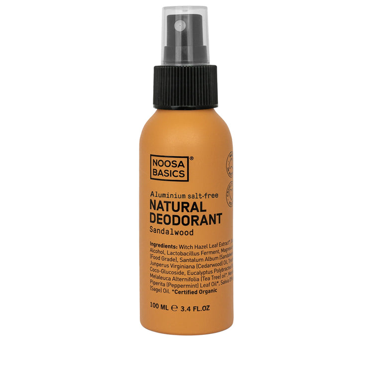 Noosa Basics Natural Deodorant Spray - Sandalwood 100ml