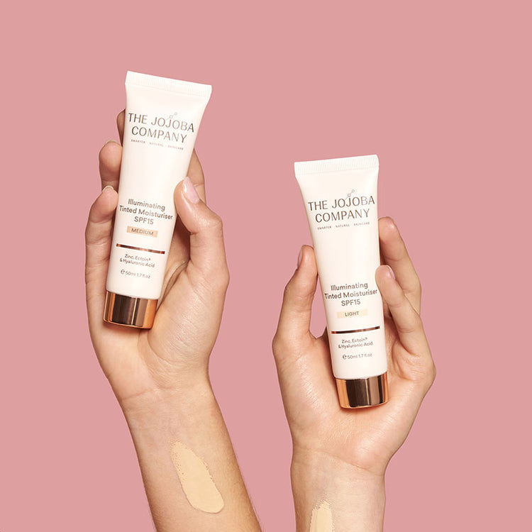 The Jojoba Company Illuminating Tinted Moisturiser SPF15 - Medium 50ml