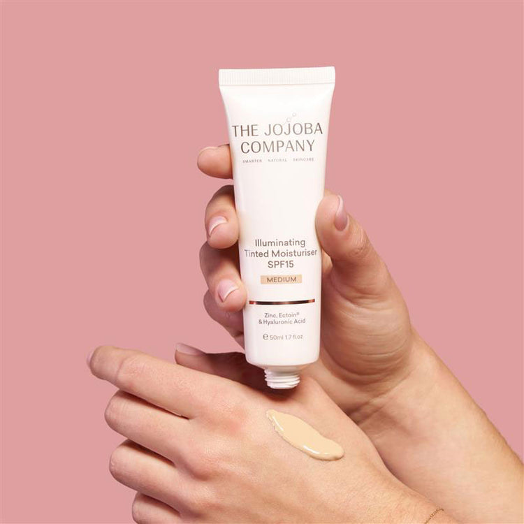 The Jojoba Company Illuminating Tinted Moisturiser SPF15 - Medium 50ml