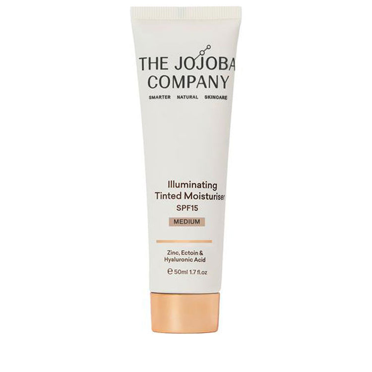 The Jojoba Company Illuminating Tinted Moisturiser SPF15 - Medium 50ml