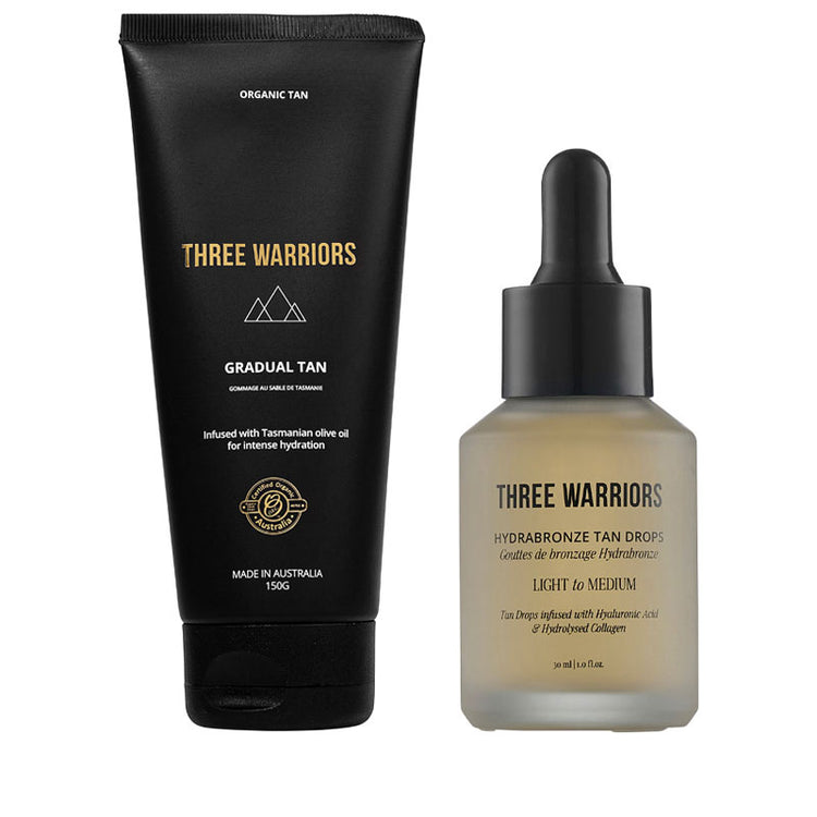 Three Warriors Radiant Glow Duo – Light to Medium