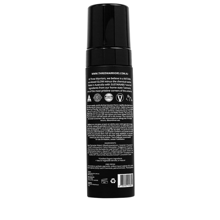 Three Warriors Self-Tan Mousse 150ml
