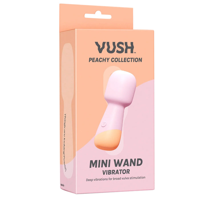 VUSH Peachy Mini Wand Vibrator