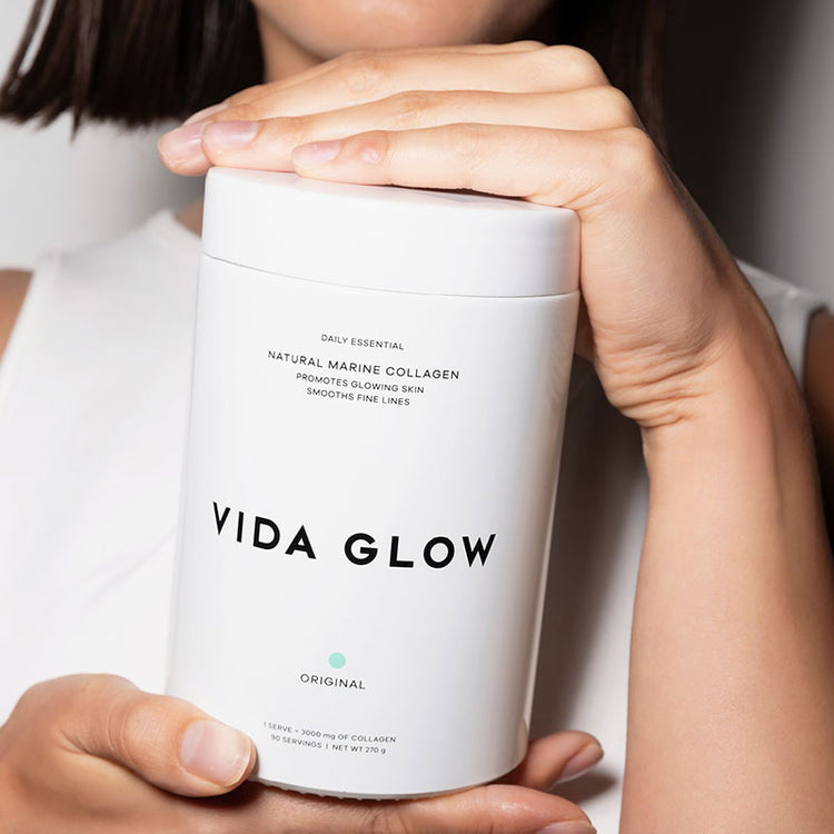 Vida Glow Natural Marine Collagen Loose Powder 270g (90 serves)
