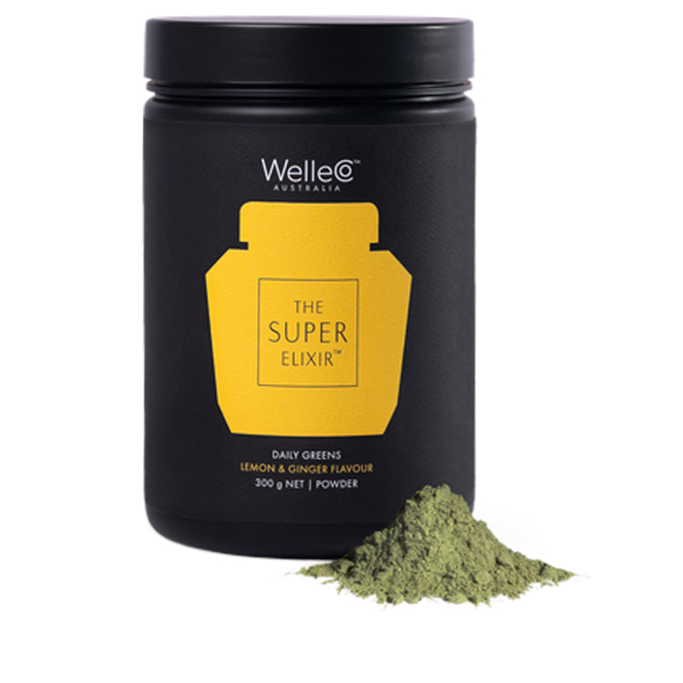 WelleCo Super Elixir Lemon and Ginger 300g Refill