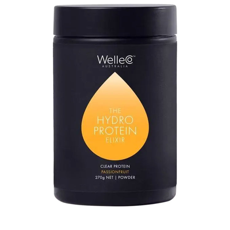 WelleCo The HydroProtein Elixir Passionfruit 270g