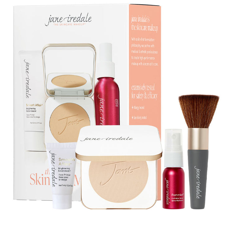 jane iredale Skincare Makeup System Starter Kit (with Handi Brush) - Amber