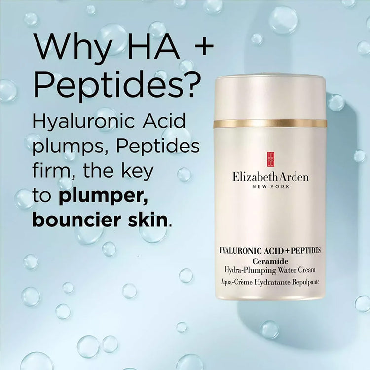Elizabeth Arden Hyaluronic Acid + Peptides Ceramide Hydra-Plumping Water Cream 50ml