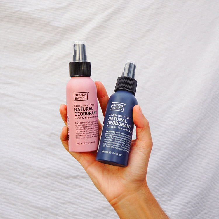 Noosa Basics Natural Deodorant Spray - Rose & Frankincense 100ml