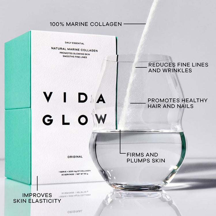 Vida Glow Original Marine Collagen 30 x 3g sachets