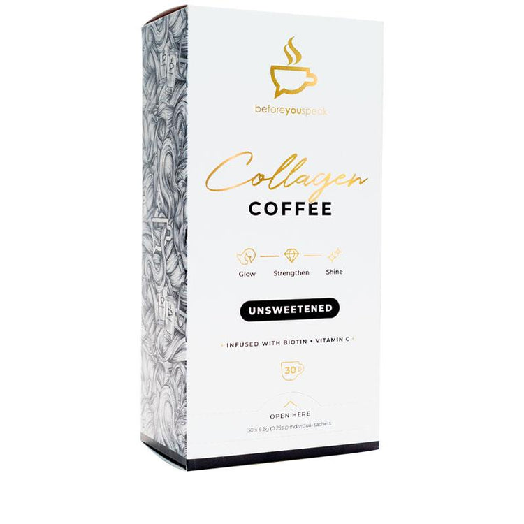 Beforeyouspeak Collagen Coffee - Unsweetened (30 serves)