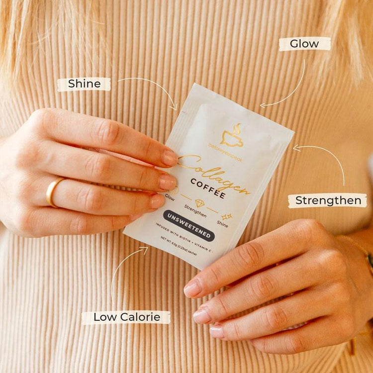 Beforeyouspeak Collagen Coffee - Unsweetened (7 serves)