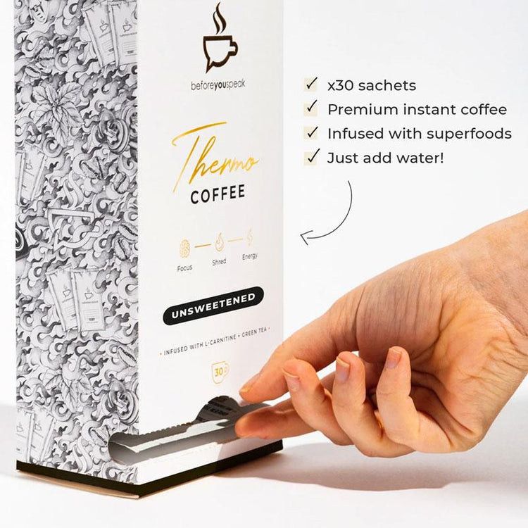 Beforeyouspeak Thermogenic Coffee - Unsweetened (30 serves)