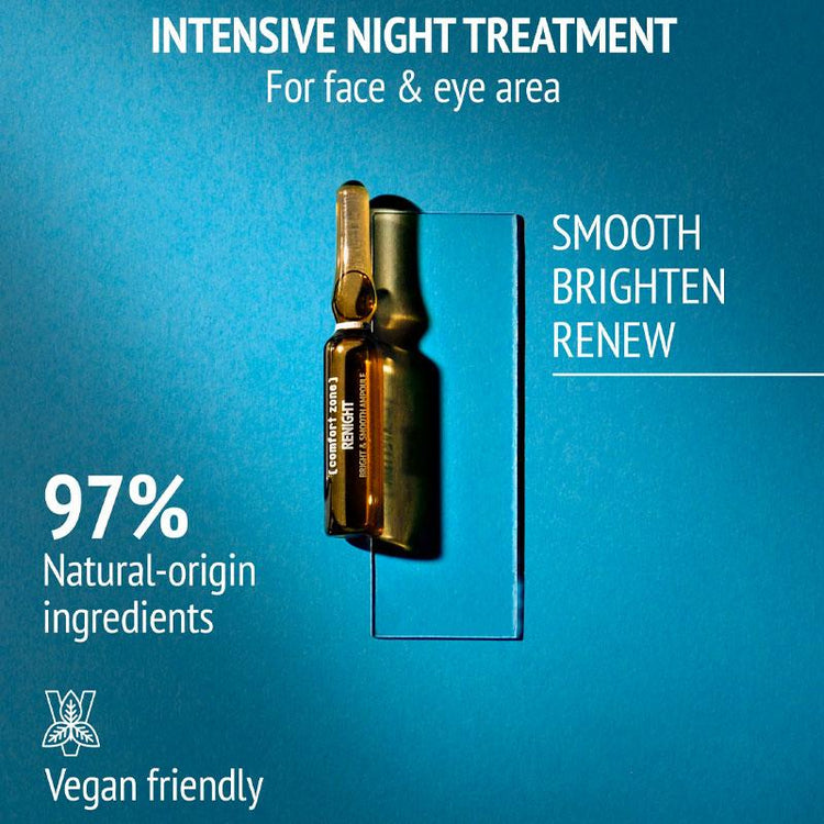 Comfort Zone Renight Bright & Smooth Ampoule (7 Treatments)