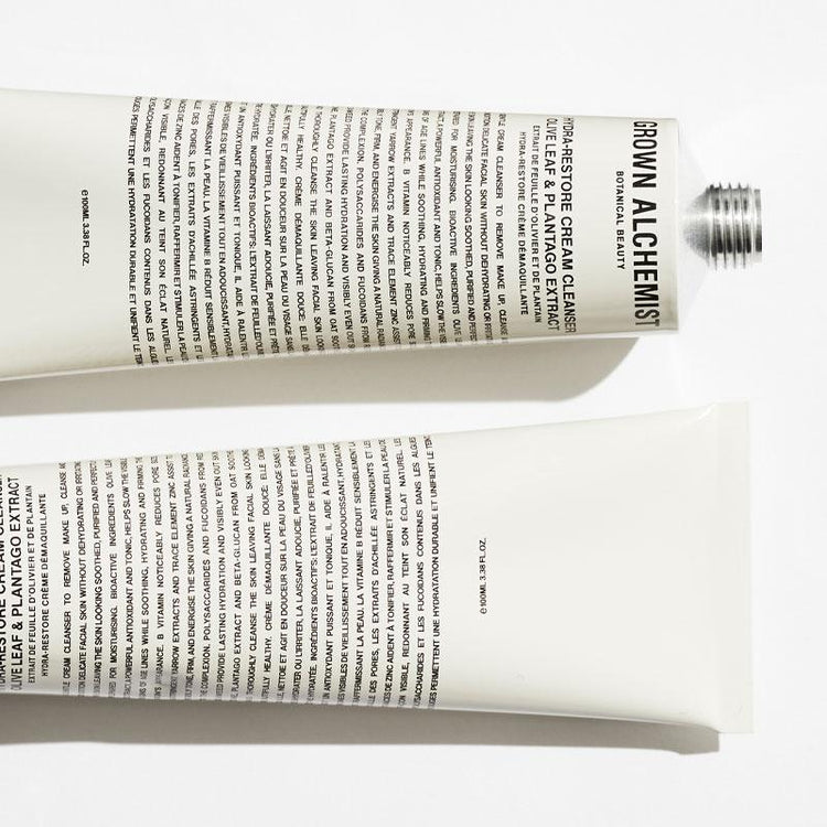 Grown Alchemist Hydra-Restore Cream Cleanser: Olive Leaf, Plantago Extract 100ml