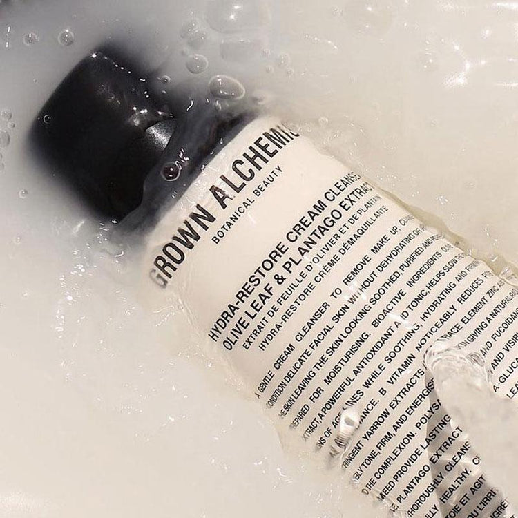 Grown Alchemist Hydra-Restore Cream Cleanser: Olive Leaf, Plantago Extract 100ml