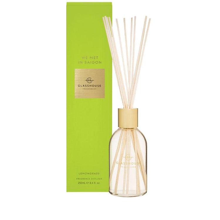 GLASSHOUSE FRAGRANCES We Met in Saigon 250ml Fragrance Diffuser