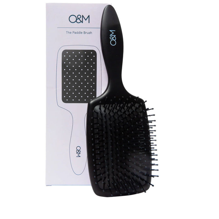 O&M The Paddle Brush - Black