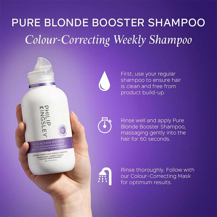 Philip Kingsley Pure Blonde Booster Shampoo 250ml
