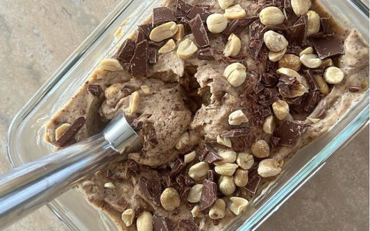 Choc Chip Peanut Butter Nice-Cream