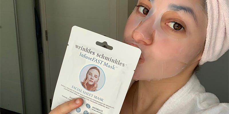 The InfuseFAST Facial Sheet Mask