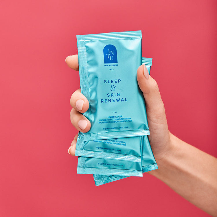 INTU WELLNESS Sleep & Skin Renewal Sachets 3 Pack (3 x 5g) EXP 05/26