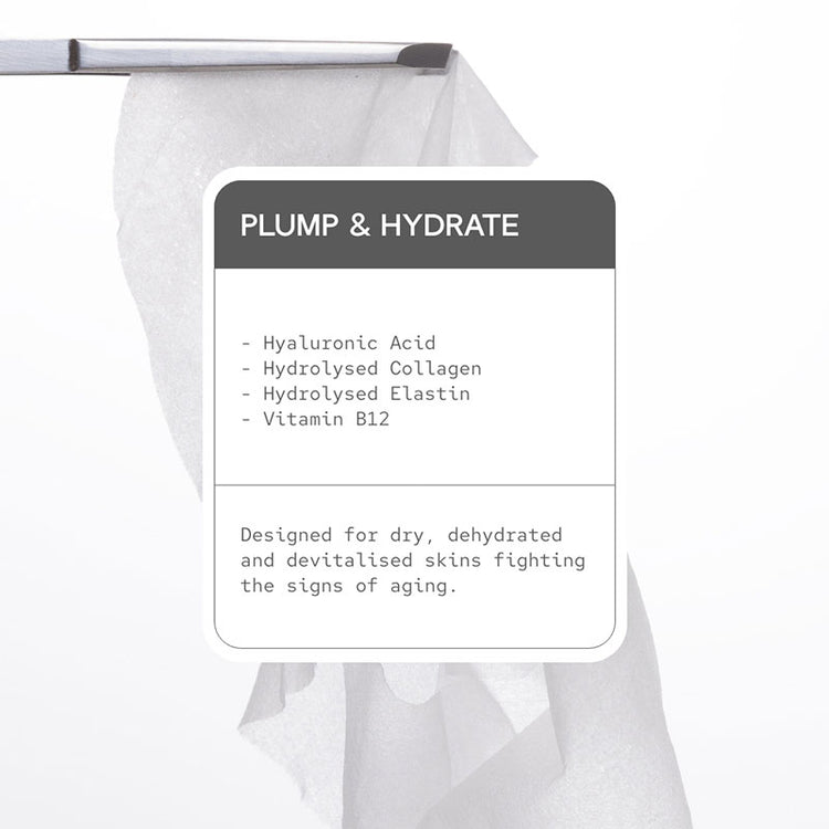 Inskin Co Daily Sheet Mask - Plump & Hydrate (30 Pack)