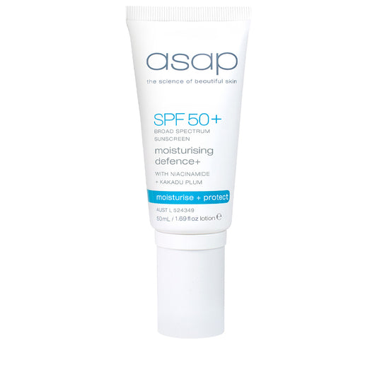 ASAP SPF50+ Moisturising Defence+ 50ml