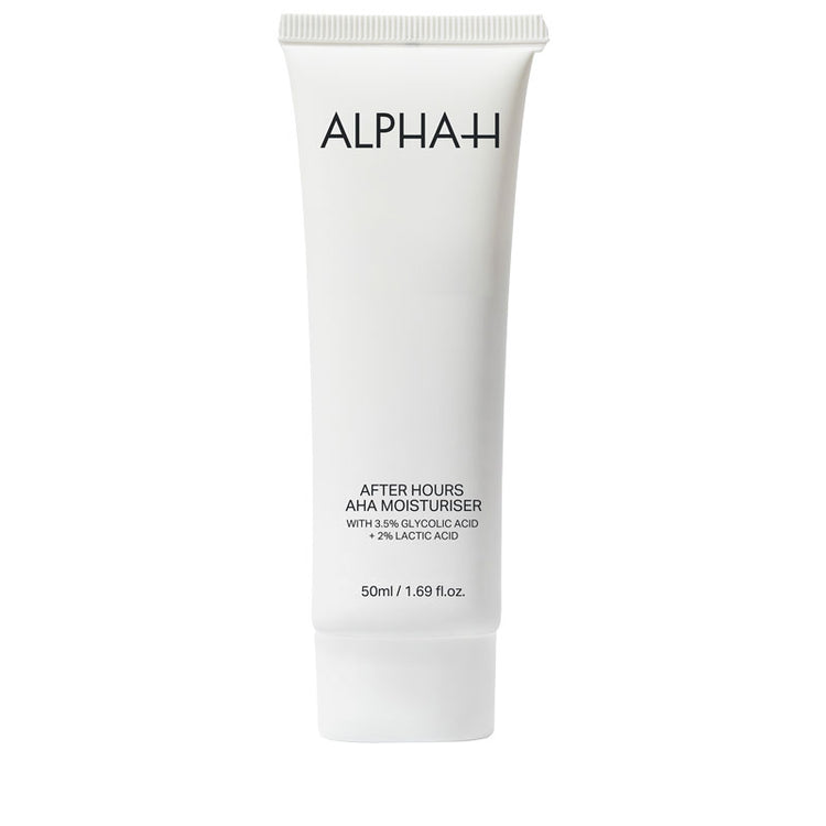 Alpha-H After Hours AHA Moisturiser with 3.5% Glycolic Acid + 2% Lactic Acid 50ml