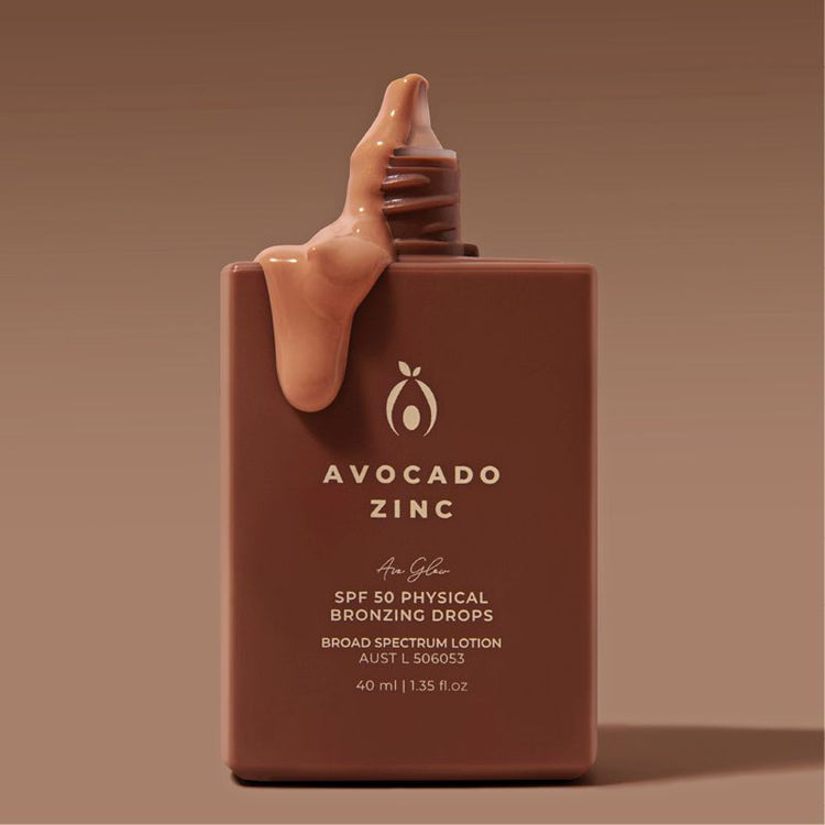 Avocado Zinc SPF50 Physical Bronzing Drops 40ml