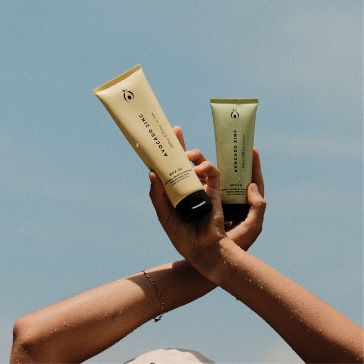 Avocado Zinc SPF30 Natural Body Sunscreen 200ml