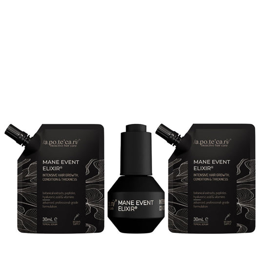 Apotecari Mane Event Elixir® 90 Day Kit