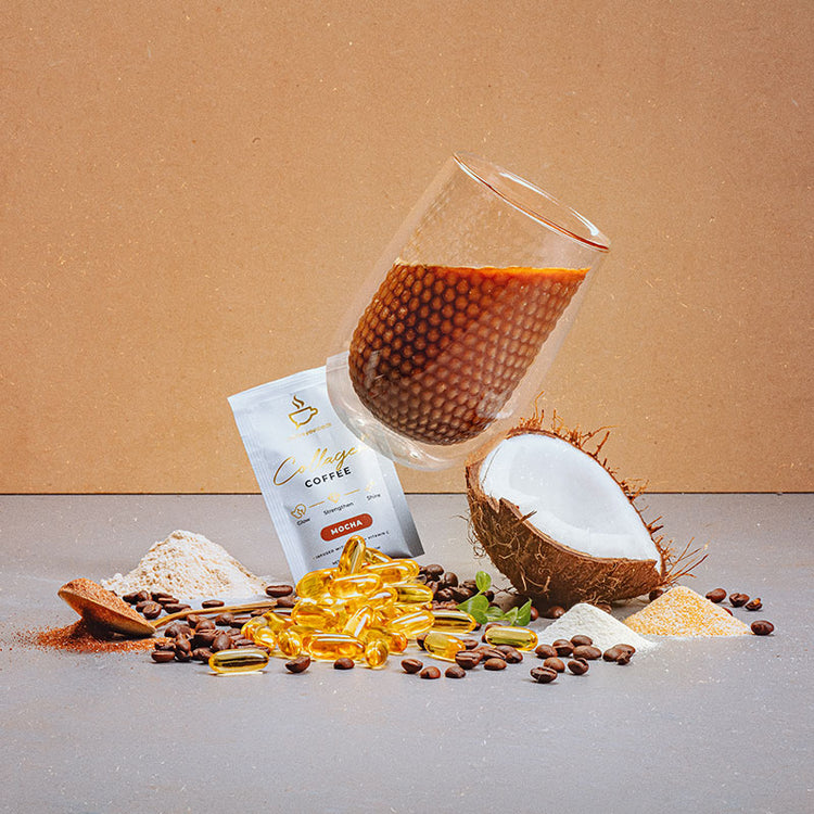 Beforeyouspeak Collagen Coffee - Mocha (7 serves)