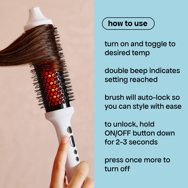 ﻿BondiBoost Infrared Bounce Long Barrel Brush