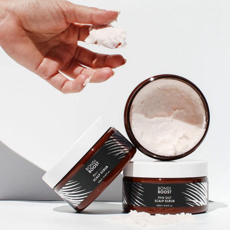BondiBoost Pink Salt Scalp Scrub 250ml